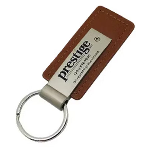 Leather/Metal Key Fobs