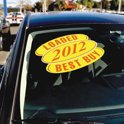 Oval / Year Model Decals