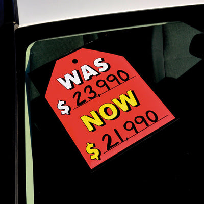 Large Stick-On Decal Tag