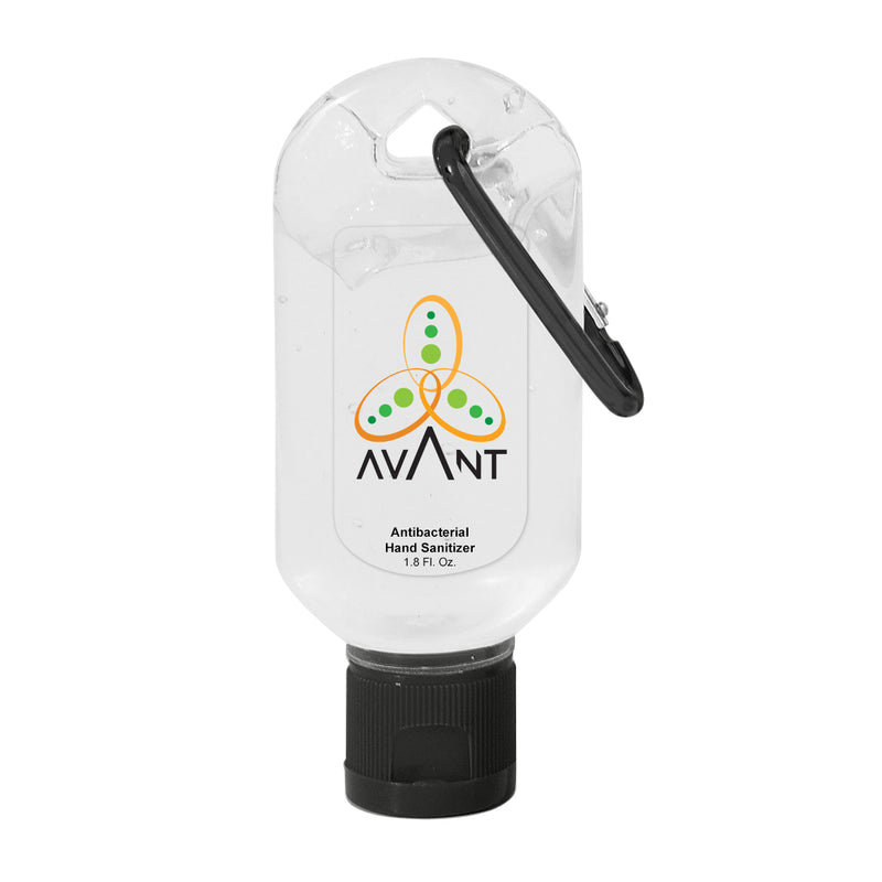 Load image into Gallery viewer, 1.8 Oz. Hand Sanitizer With Carabiner
