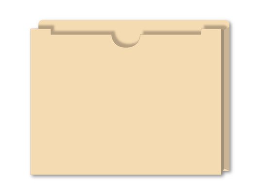 1" Expandable Deal Jackets - Plain ( Box of 50 )