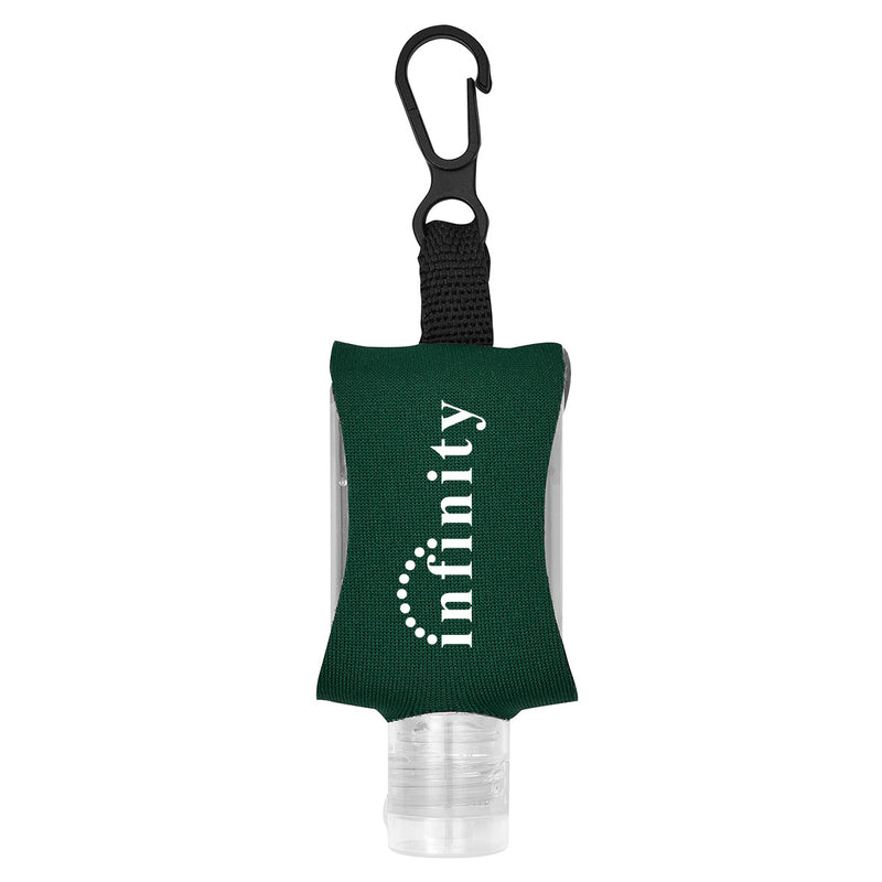 Load image into Gallery viewer, 1 oz. Hand Sanitizer With EVA CASE AND CLIP
