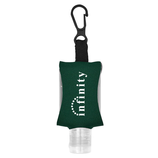 1 oz. Hand Sanitizer With EVA CASE AND CLIP