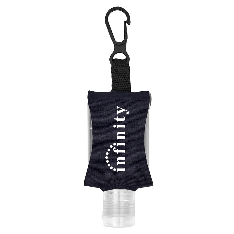 Load image into Gallery viewer, 1 oz. Hand Sanitizer With EVA CASE AND CLIP
