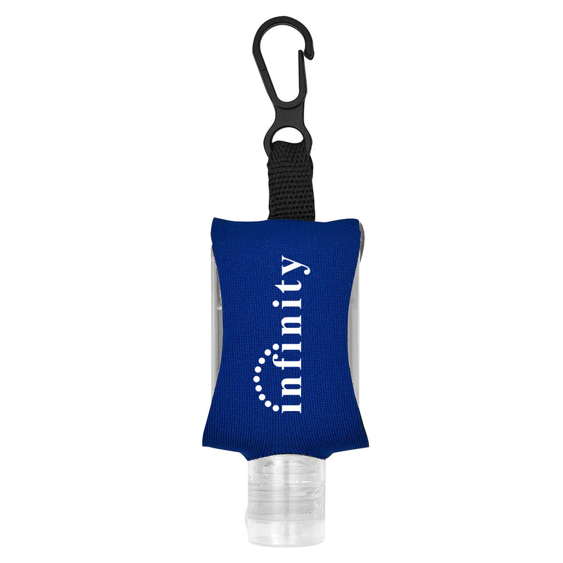 Load image into Gallery viewer, 1 oz. Hand Sanitizer With EVA CASE AND CLIP
