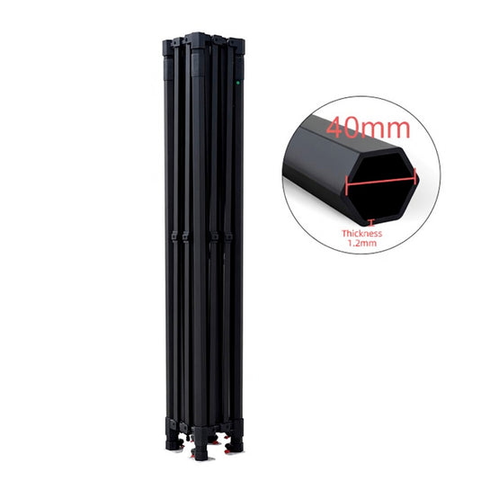 10' x 10' Pop-Up Tent Frame Only (Black)