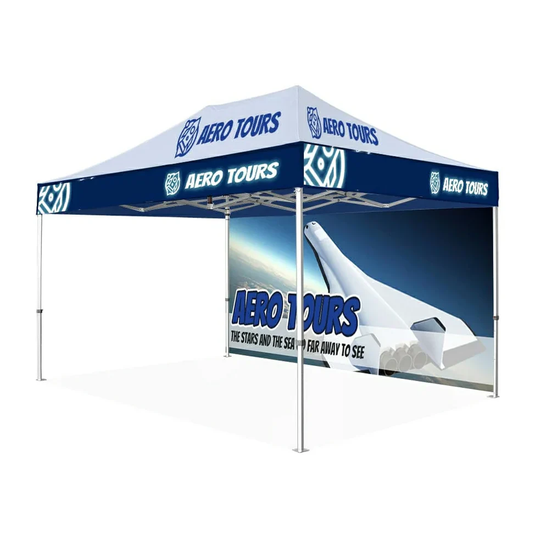 10' x 15' Custom Pop-Up Tent Canopy