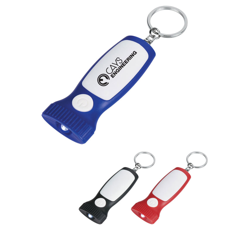 Load image into Gallery viewer, Slim LED Light Key Chain
