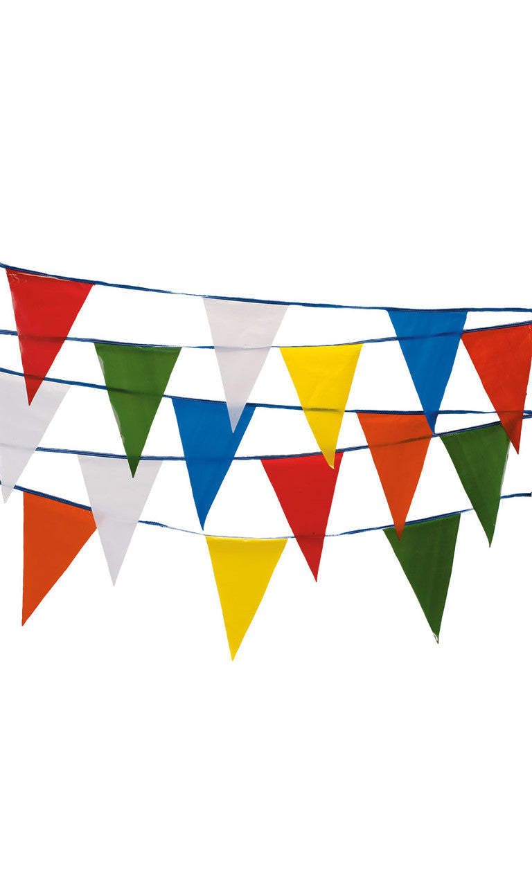 Load image into Gallery viewer, 105' Heavy Duty Standard Spectrum Series Pennant (12" x 18")
