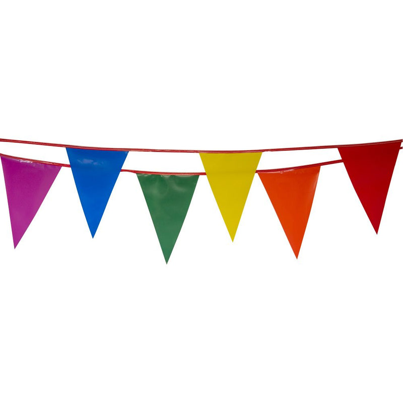 Load image into Gallery viewer, 105' Heavy Duty Standard Spectrum Series Pennant (12" x 18")
