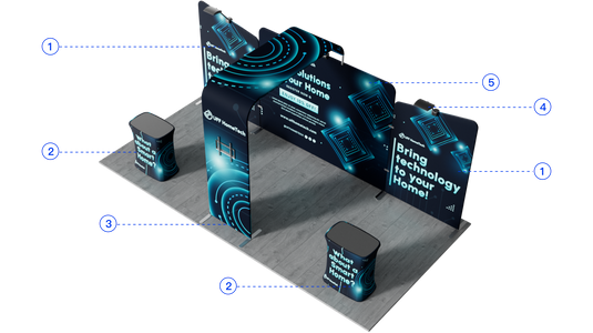 10x20ft Showroom Display Kit - A5