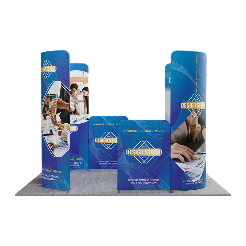 Load image into Gallery viewer, 10x10ft Magnetic Modular Fabric Displays-E
