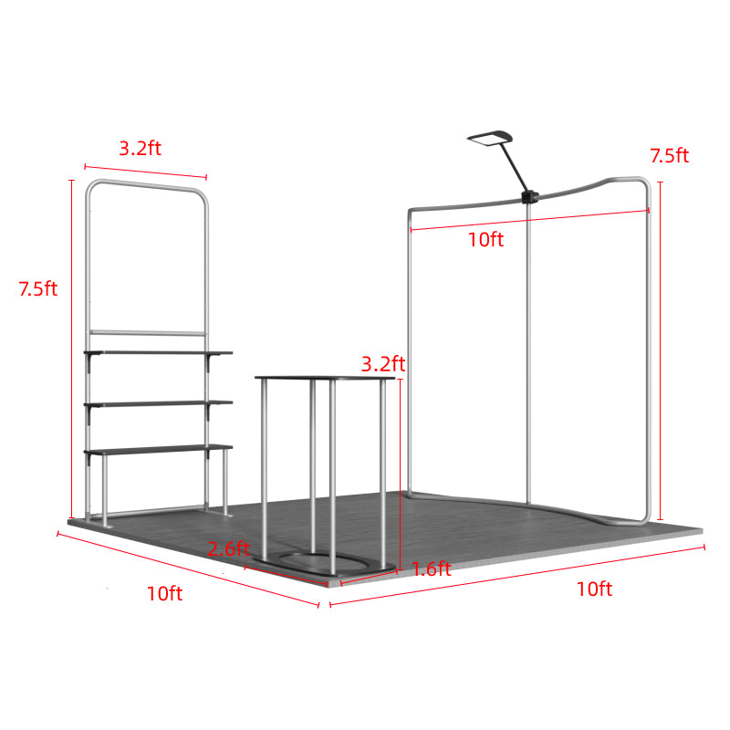Load image into Gallery viewer, 10x10ft  Showroom Display Kit - A4
