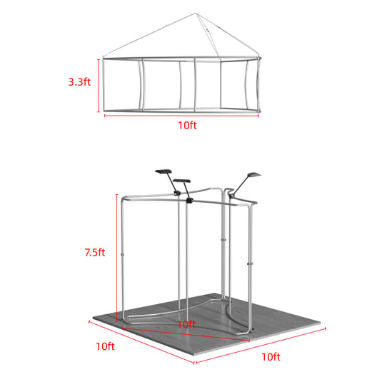 10x10ft  Showroom Display Kit - A5