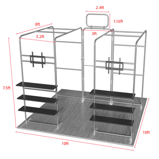 10x10ft  Showroom Display Kit - C1