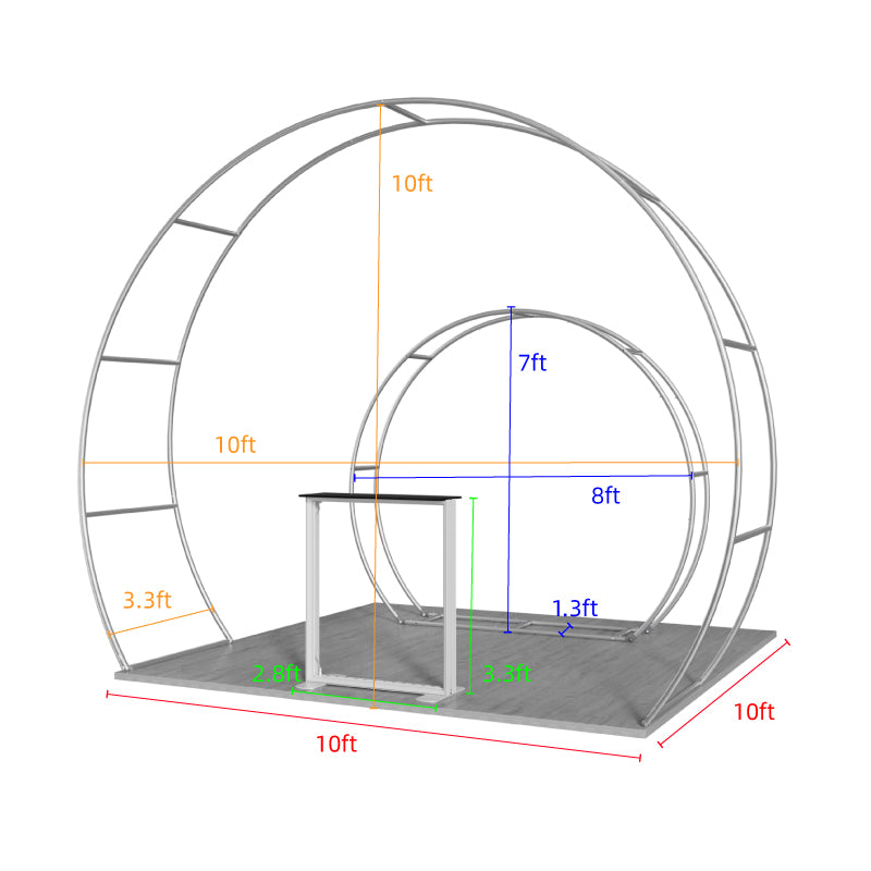 Load image into Gallery viewer, 10x10ft  Showroom Display Kit - D2
