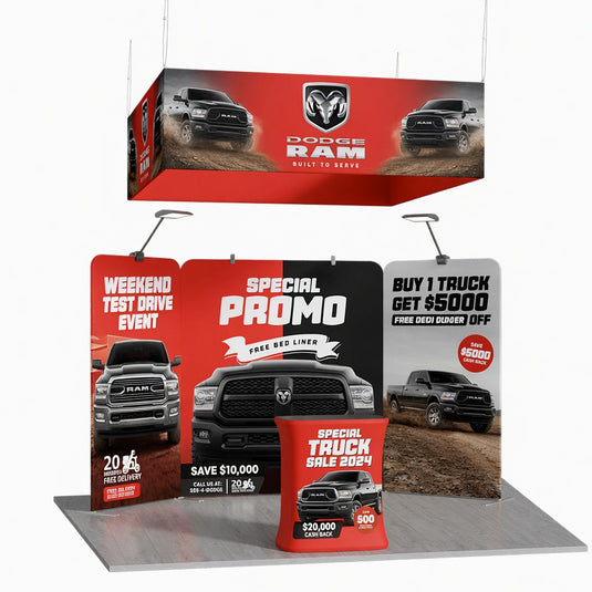 10x10ft  Showroom Display Kit - B2