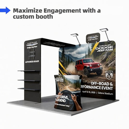 10x10ft Trade Showroom Display - A1