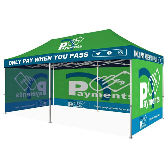 10' x 20' Custom Pop-Up Tent Canopy
