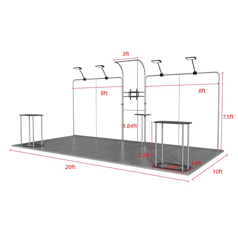 Load image into Gallery viewer, 10x20ft Showroom Display Kit - A4
