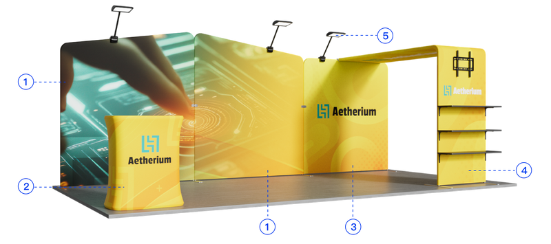 Load image into Gallery viewer, 10x20ft Showroom Display Kit - C1
