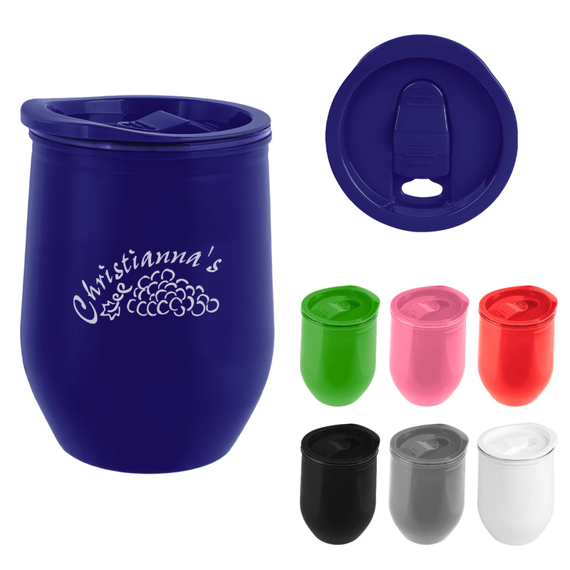 Load image into Gallery viewer, 12 Oz. Marmont Recycled Acrylic Wine Tumbler
