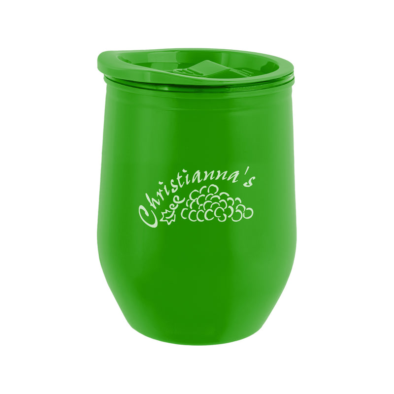 Load image into Gallery viewer, 12 Oz. Marmont Recycled Acrylic Wine Tumbler
