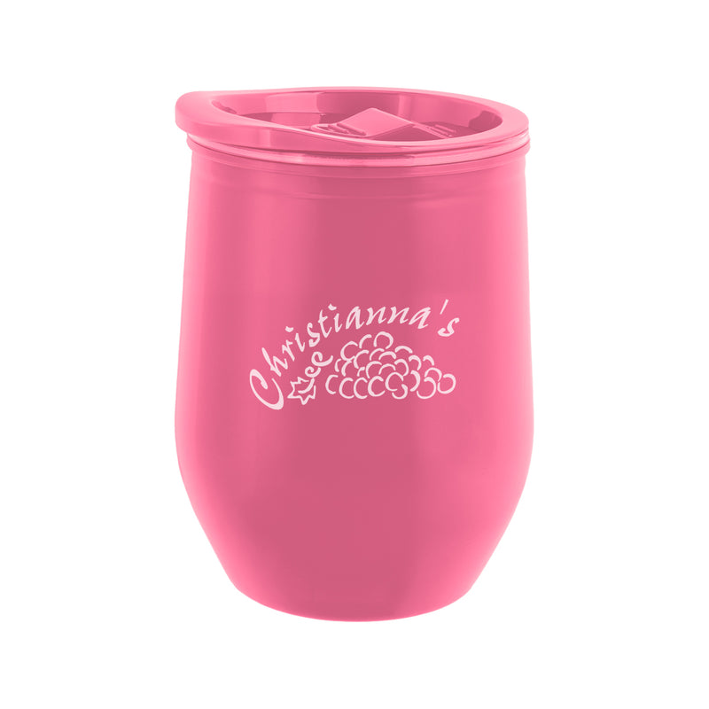 Load image into Gallery viewer, 12 Oz. Marmont Recycled Acrylic Wine Tumbler
