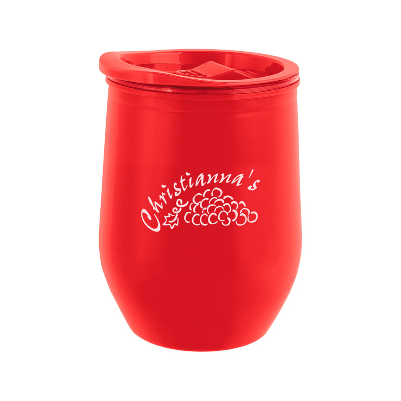 Load image into Gallery viewer, 12 Oz. Marmont Recycled Acrylic Wine Tumbler
