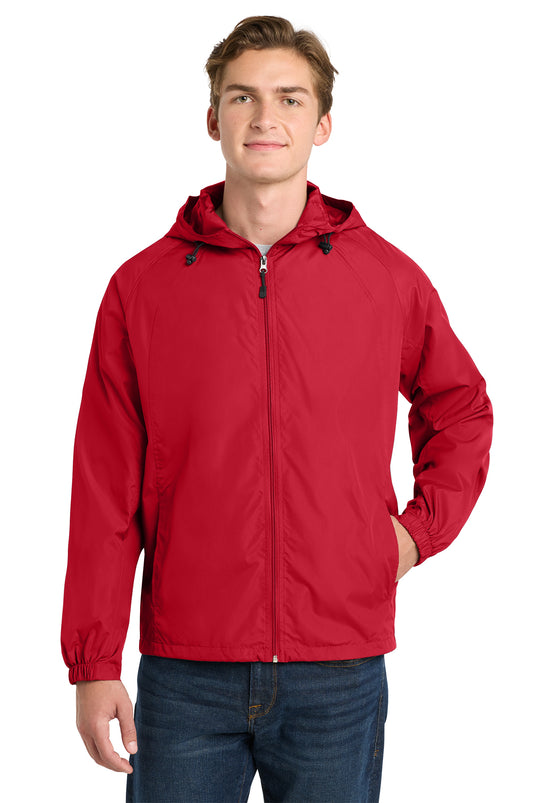 Sport-Tek® Hooded Raglan Jacket