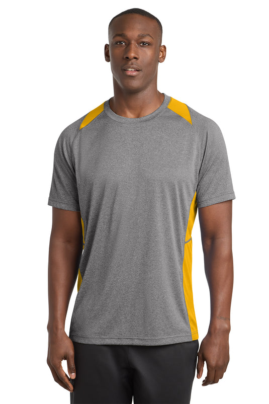 Sport-Tek® Heather Colorblock Contender™ Tee