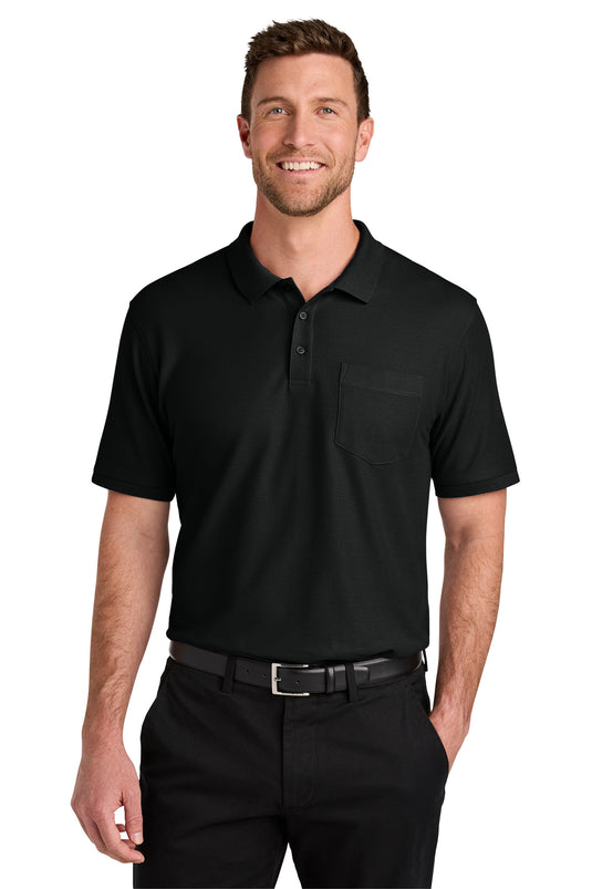 Port Authority® Wearever Signature Pique Pocket Polo