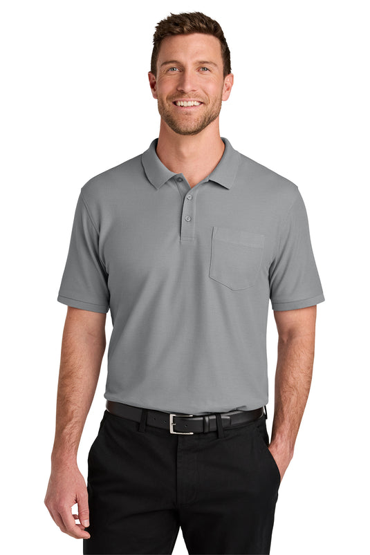 Port Authority® Wearever Signature Pique Pocket Polo