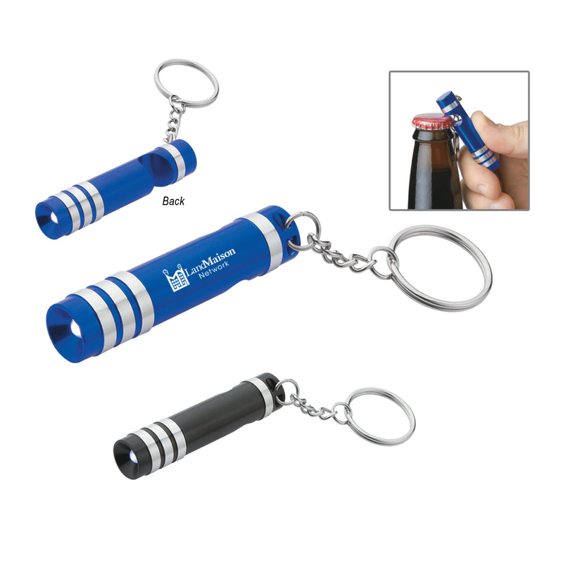 Load image into Gallery viewer, Versa Aluminum LED Key Light With Bottle Opener
