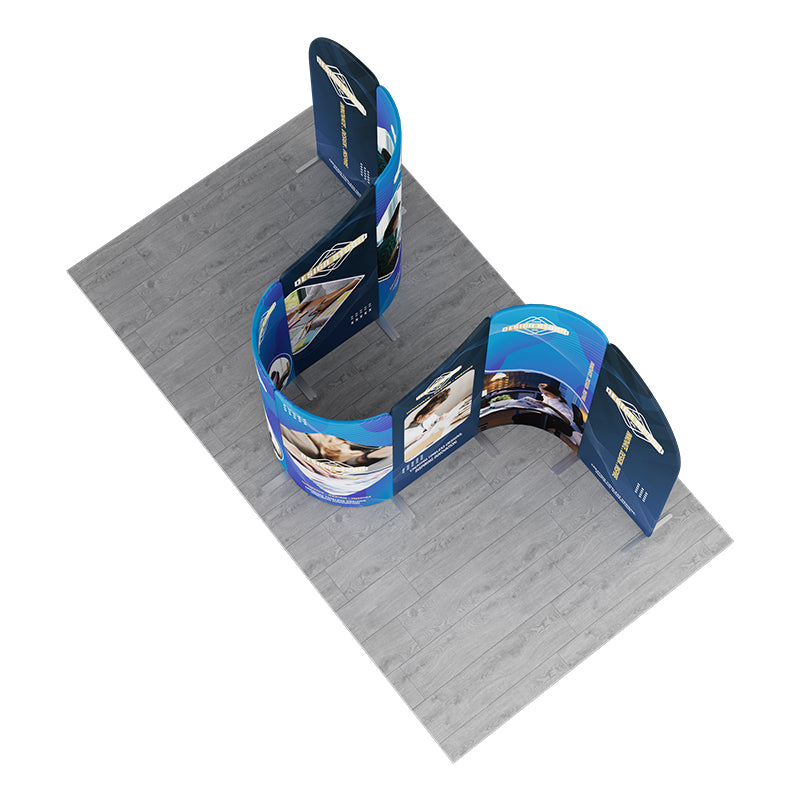 Load image into Gallery viewer, 13x10ft Magnetic Modular Fabric Displays-A
