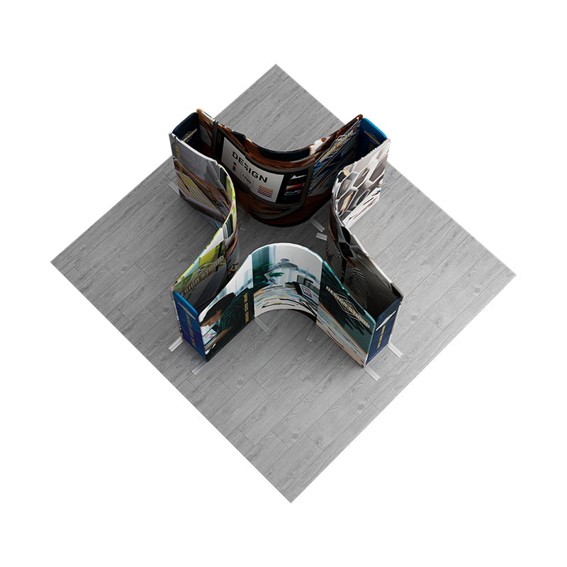 Load image into Gallery viewer, 13x13ft Magnetic Modular Fabric Displays-B
