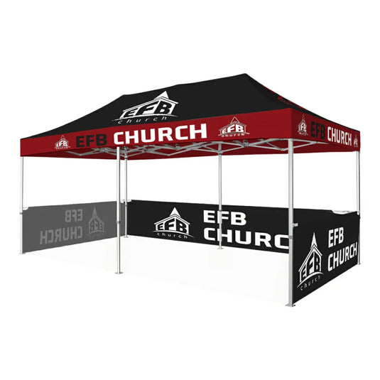 13' x 26' Custom Pop-Up Tent Canopy