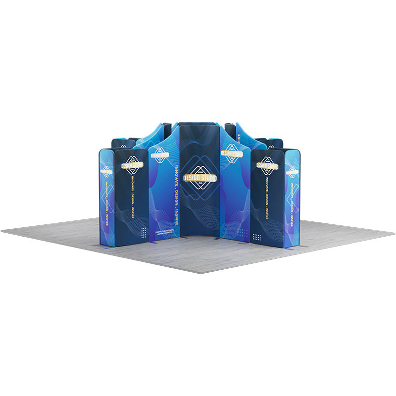 Load image into Gallery viewer, 16.4x16.4ft Magnetic Modular Fabric Displays-A
