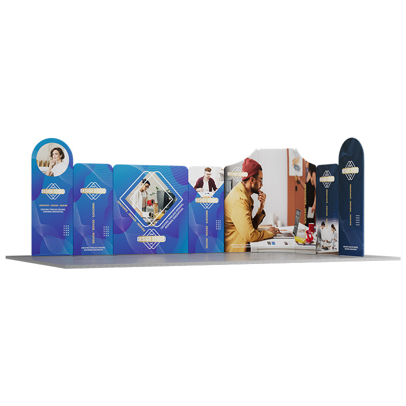 Load image into Gallery viewer, 16.4x16.4ft Magnetic Modular Fabric Displays-B
