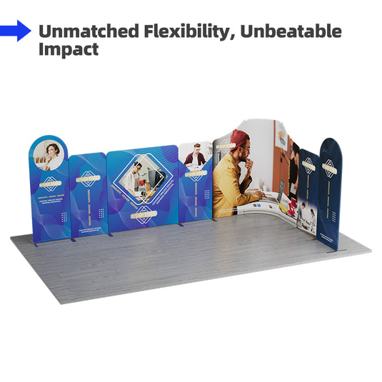 16.4x16.4ft Magnetic Modular Fabric Displays-B