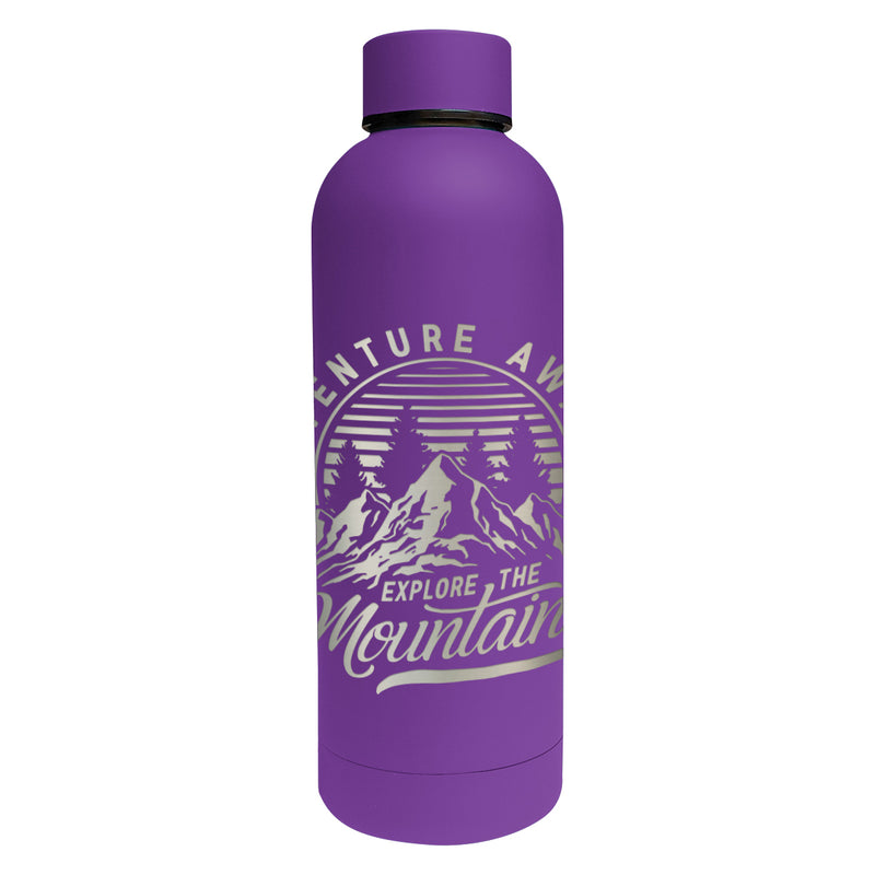 Load image into Gallery viewer, 17 Oz. Full Laser Blair Stainless Steel Bottle
