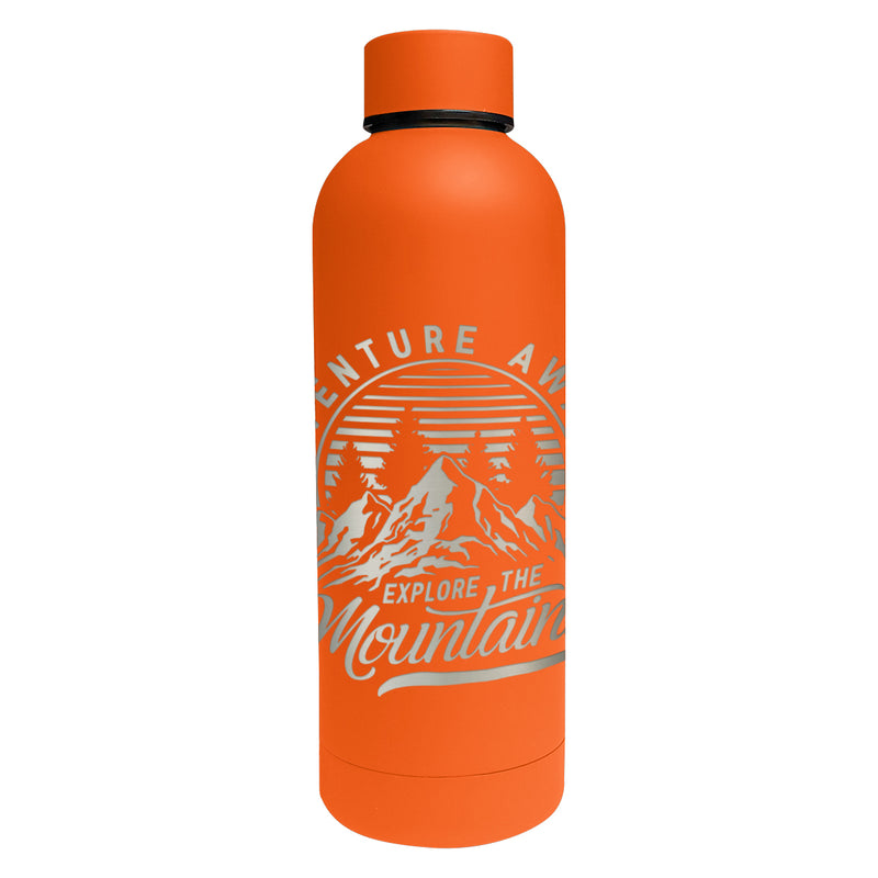 Load image into Gallery viewer, 17 Oz. Full Laser Blair Stainless Steel Bottle
