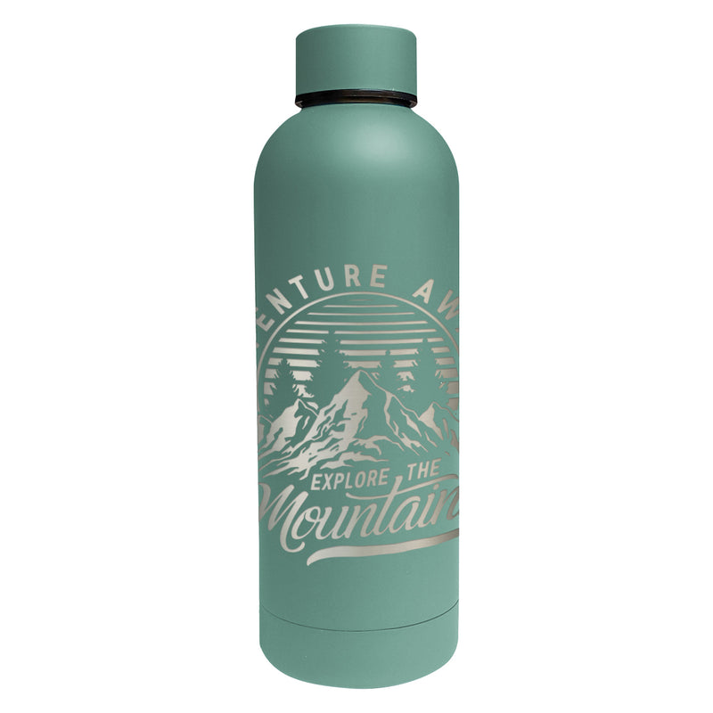 Load image into Gallery viewer, 17 Oz. Full Laser Blair Stainless Steel Bottle
