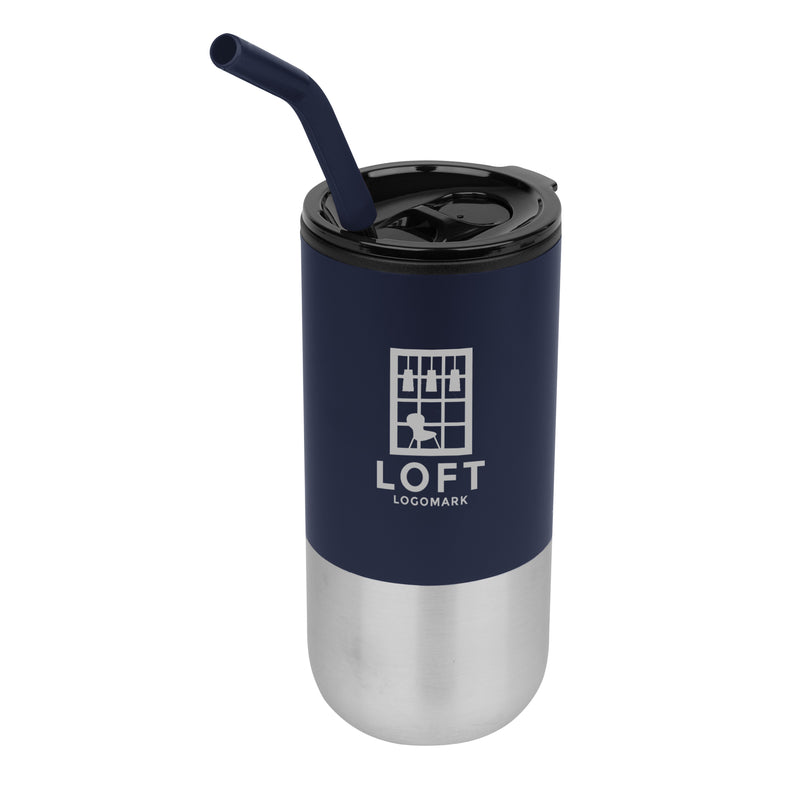 Load image into Gallery viewer, 18 Oz. London Stainless Steel Tumbler
