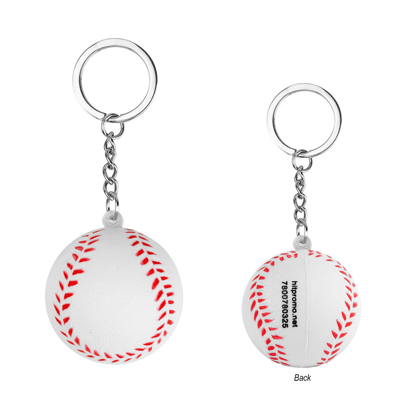 Load image into Gallery viewer, Baseball Stress Reliever Keychain
