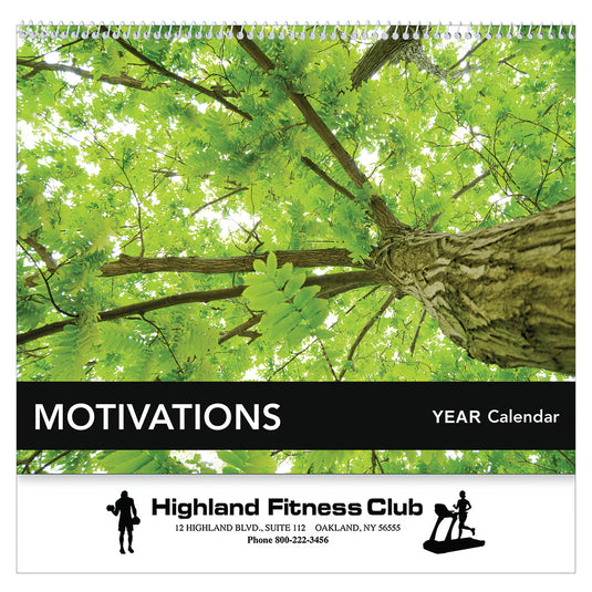 2026 Motivations Wall Calendar - Spiral