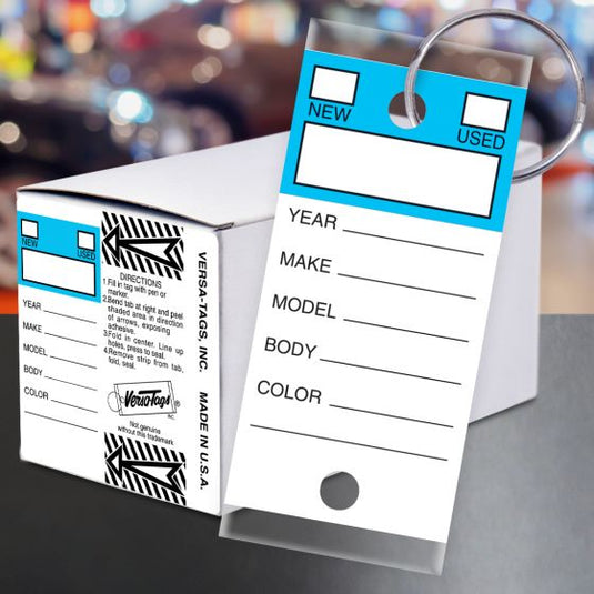 Color-Top Versa-Tags® Key Tags
