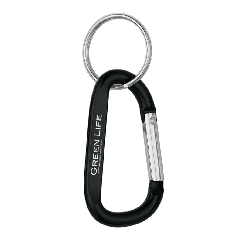 Load image into Gallery viewer, 8mm Carabiner With Split Ring
