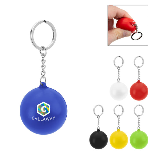 Round Ball Stress Reliever Keychain (Copy)