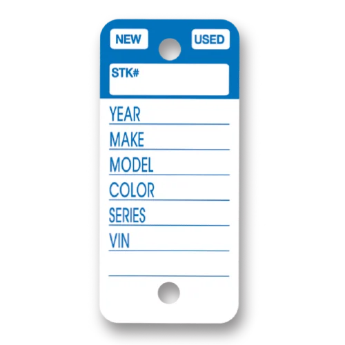 Versa-Tag® TOP STRIPE Key Tags (250)